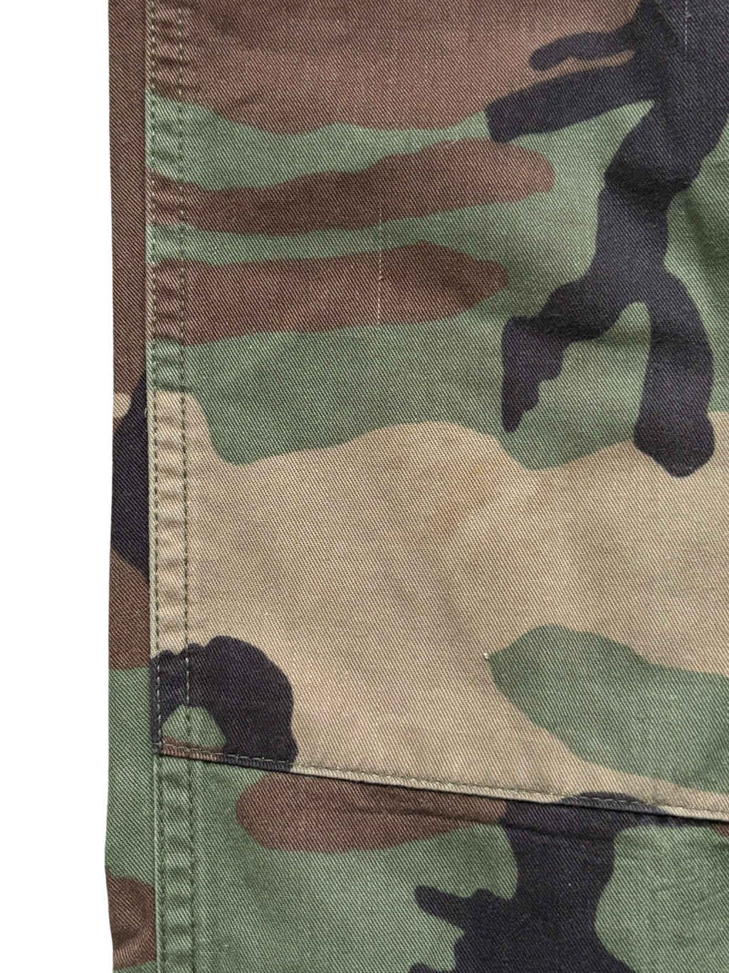 Y2K baggy camo maskáčové kalhoty