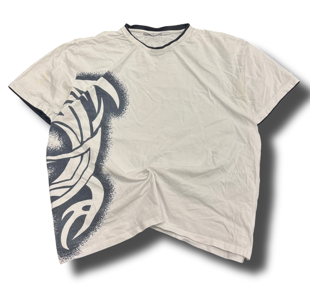 Tribal y2k graphic tričko