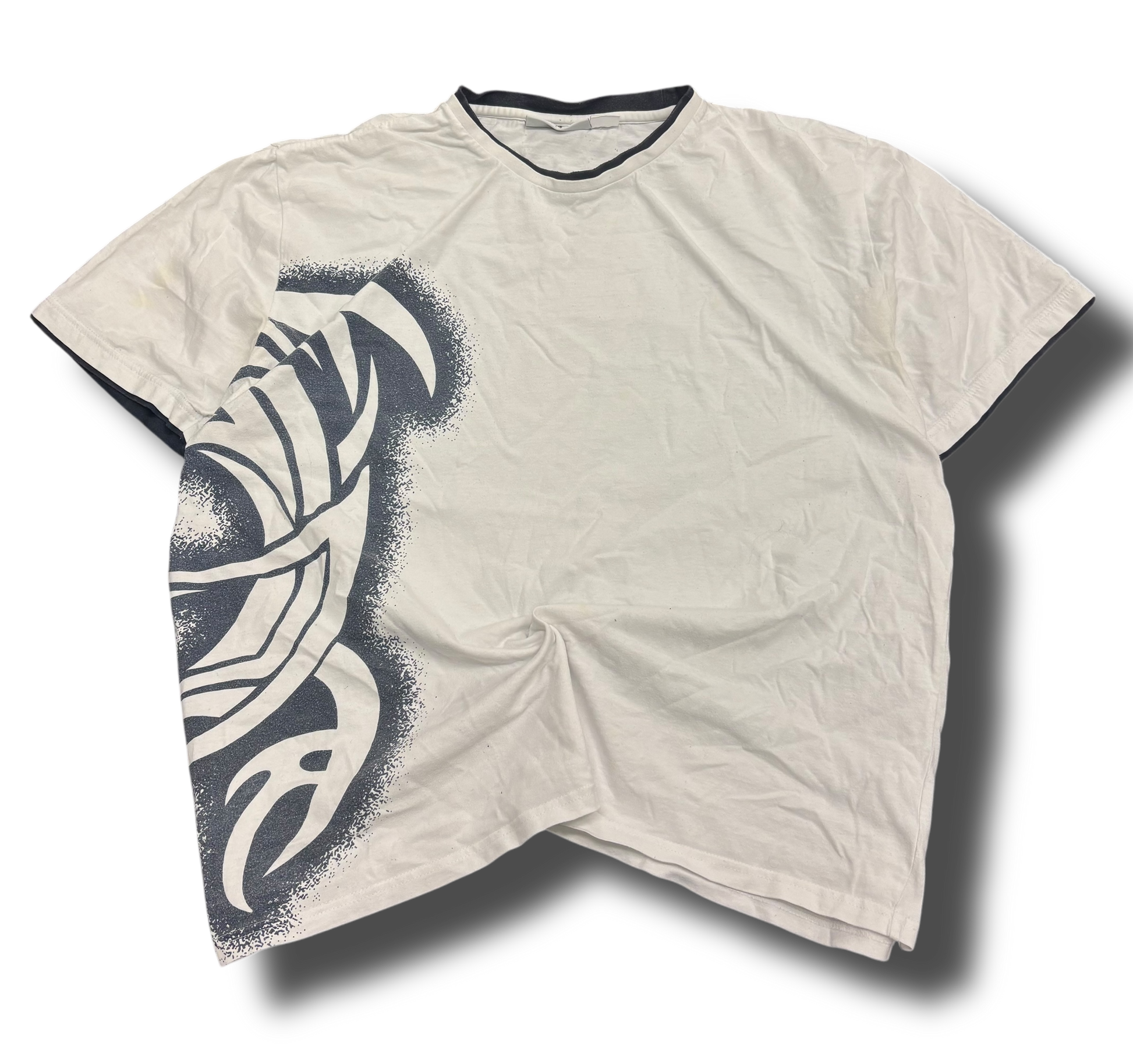 Tribal y2k graphic tričko