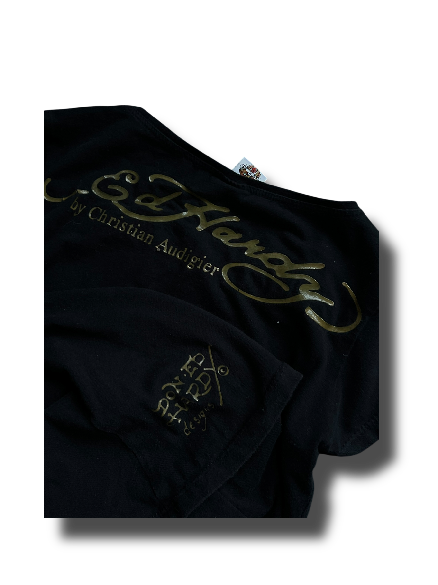 Vintage Y2k Ed Hardy graphic top