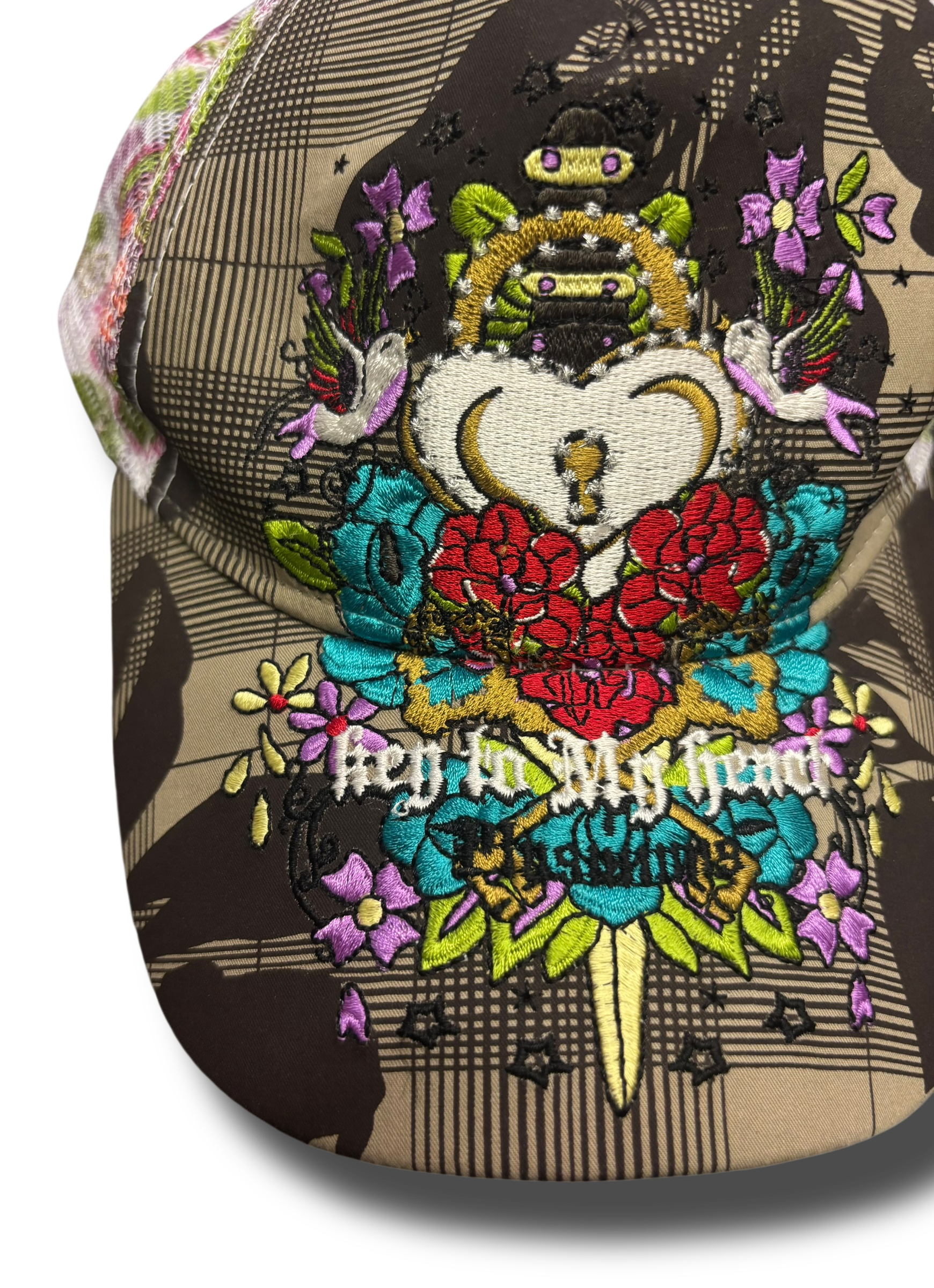 Vintage Y2K Plusminus stitched kšiltovka