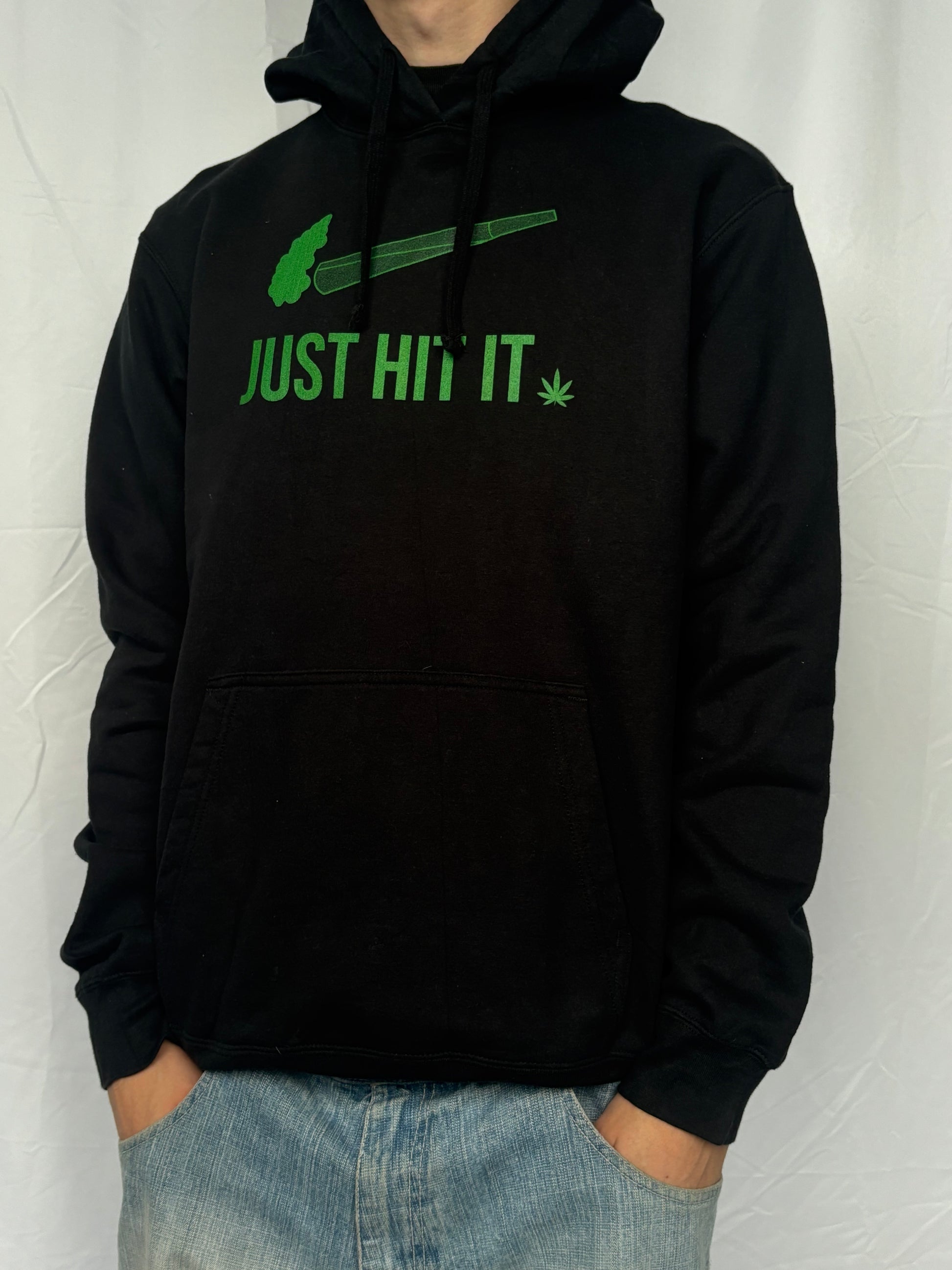 Just hit it grafická mikina