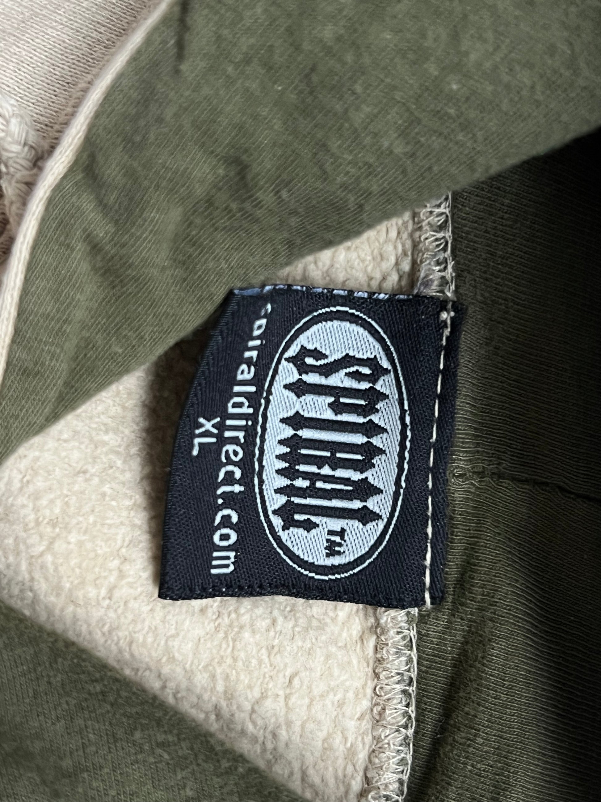 Vintage spiral dragon mikina