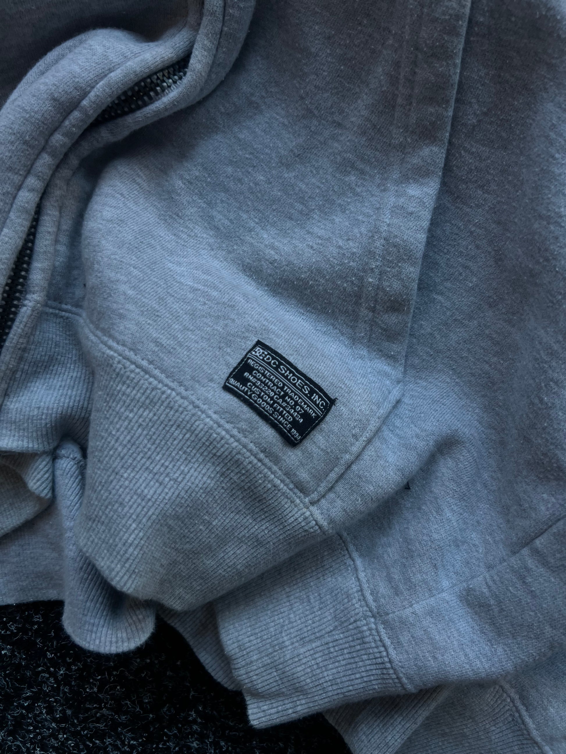 Vintage heavy cotton DC shoes mikina