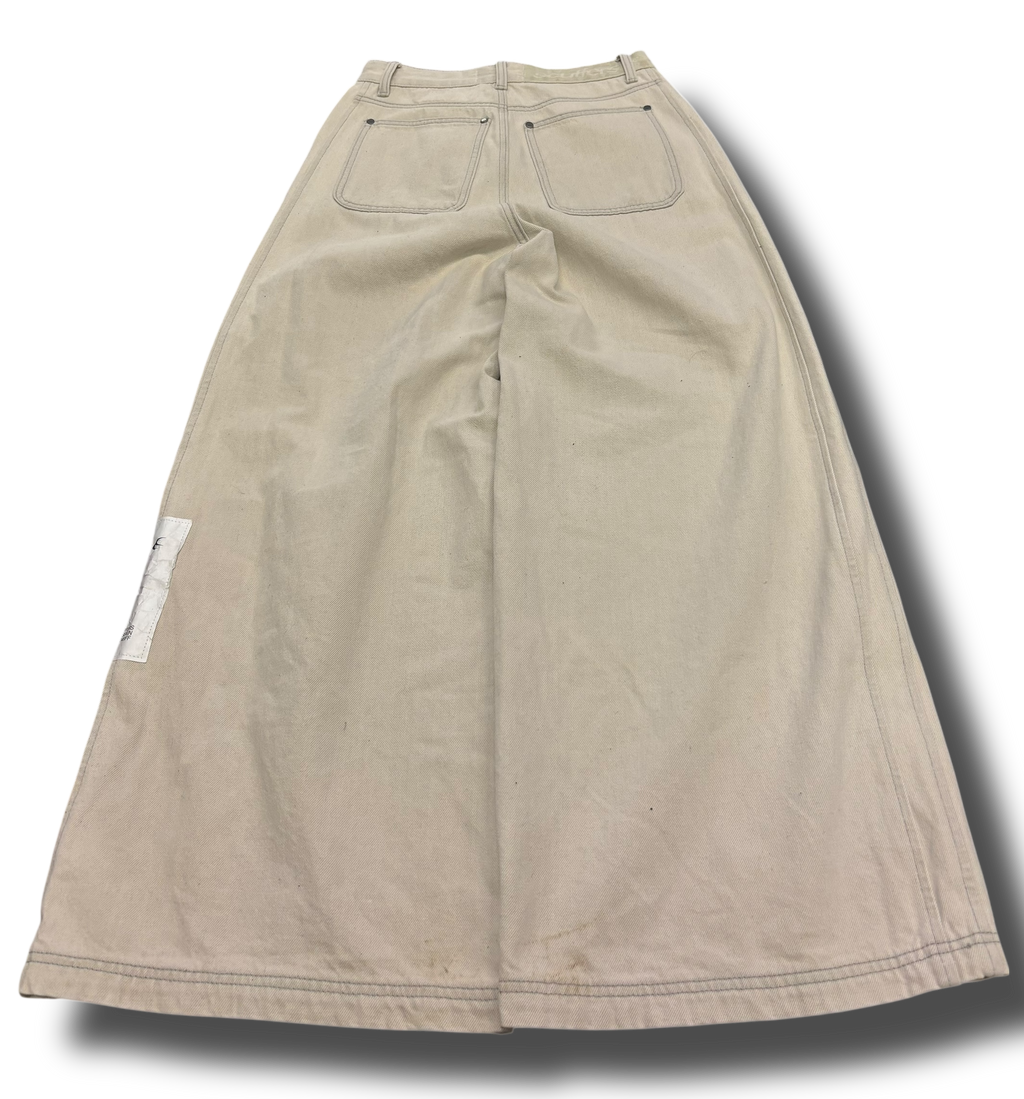 Scuffers baggy flared kalhoty