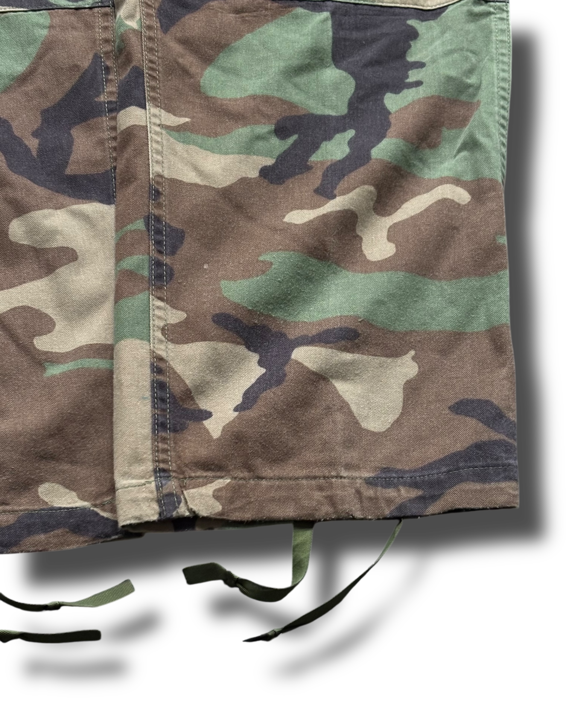 Y2K baggy camo maskáčové kalhoty