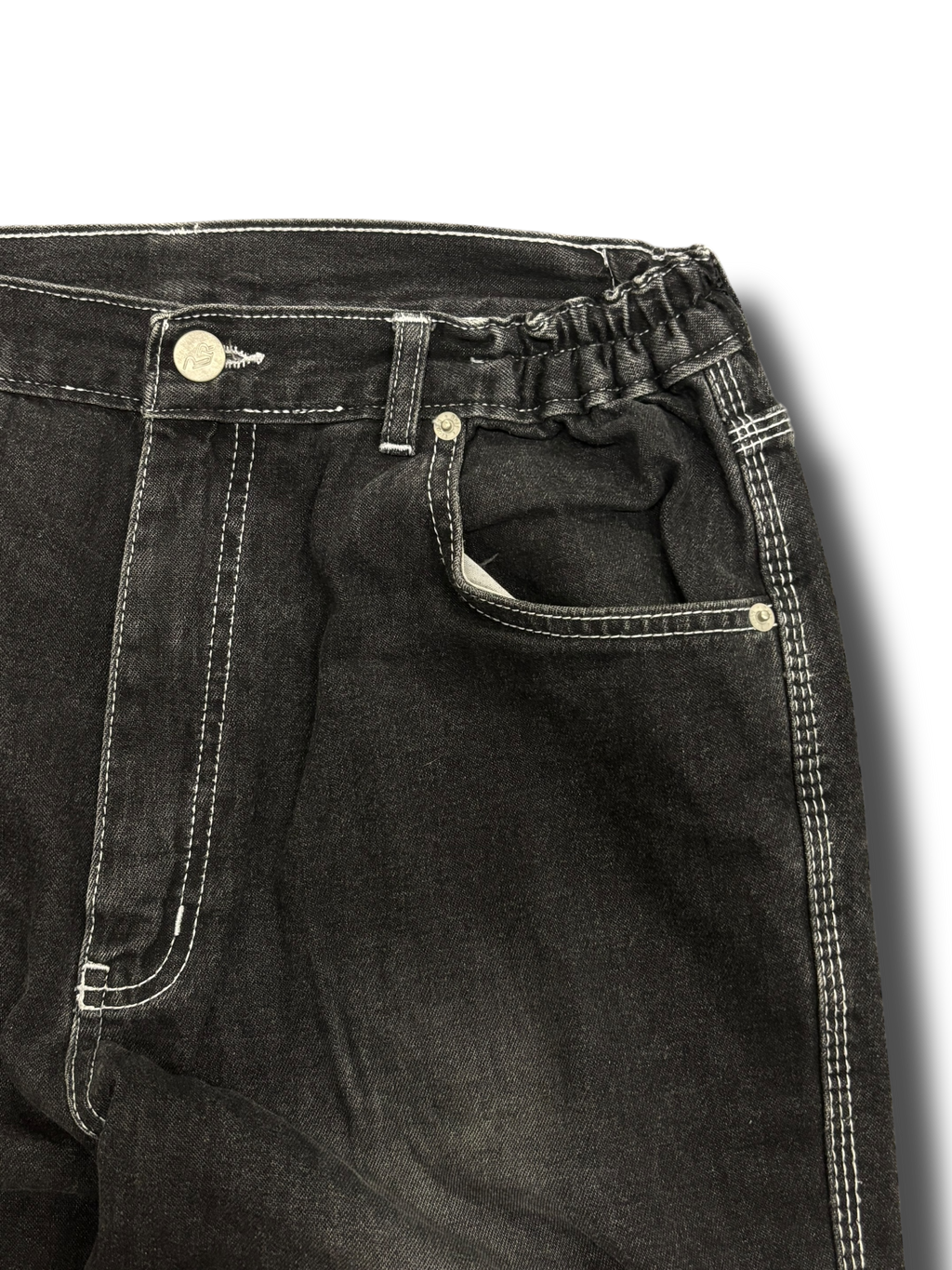 Vintage hip-hop Y2K baggy player džíny