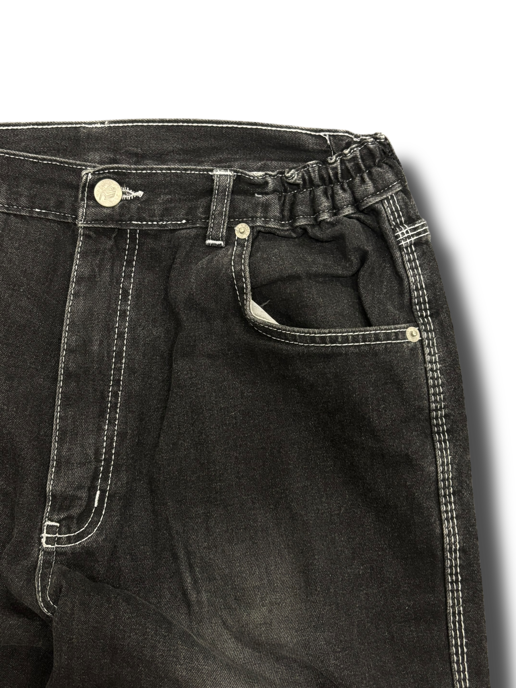 Vintage hip-hop Y2K baggy player džíny