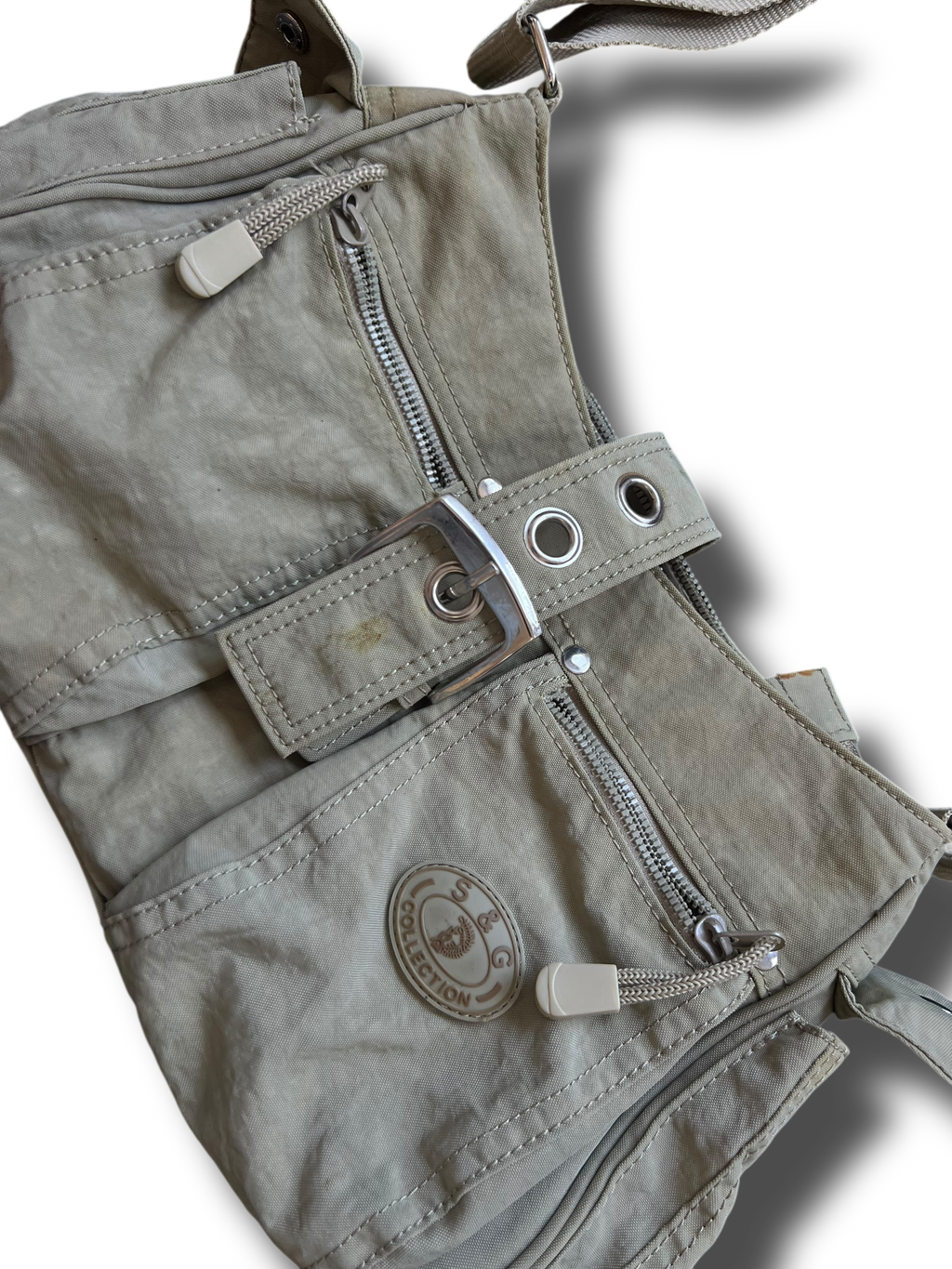 Vintage Y2k béžová kabelka