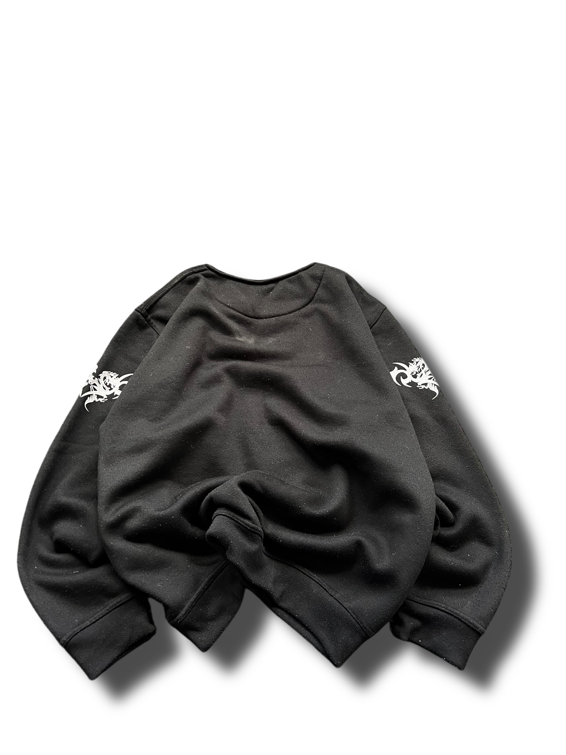 Vintage tribal dragon crewneck
