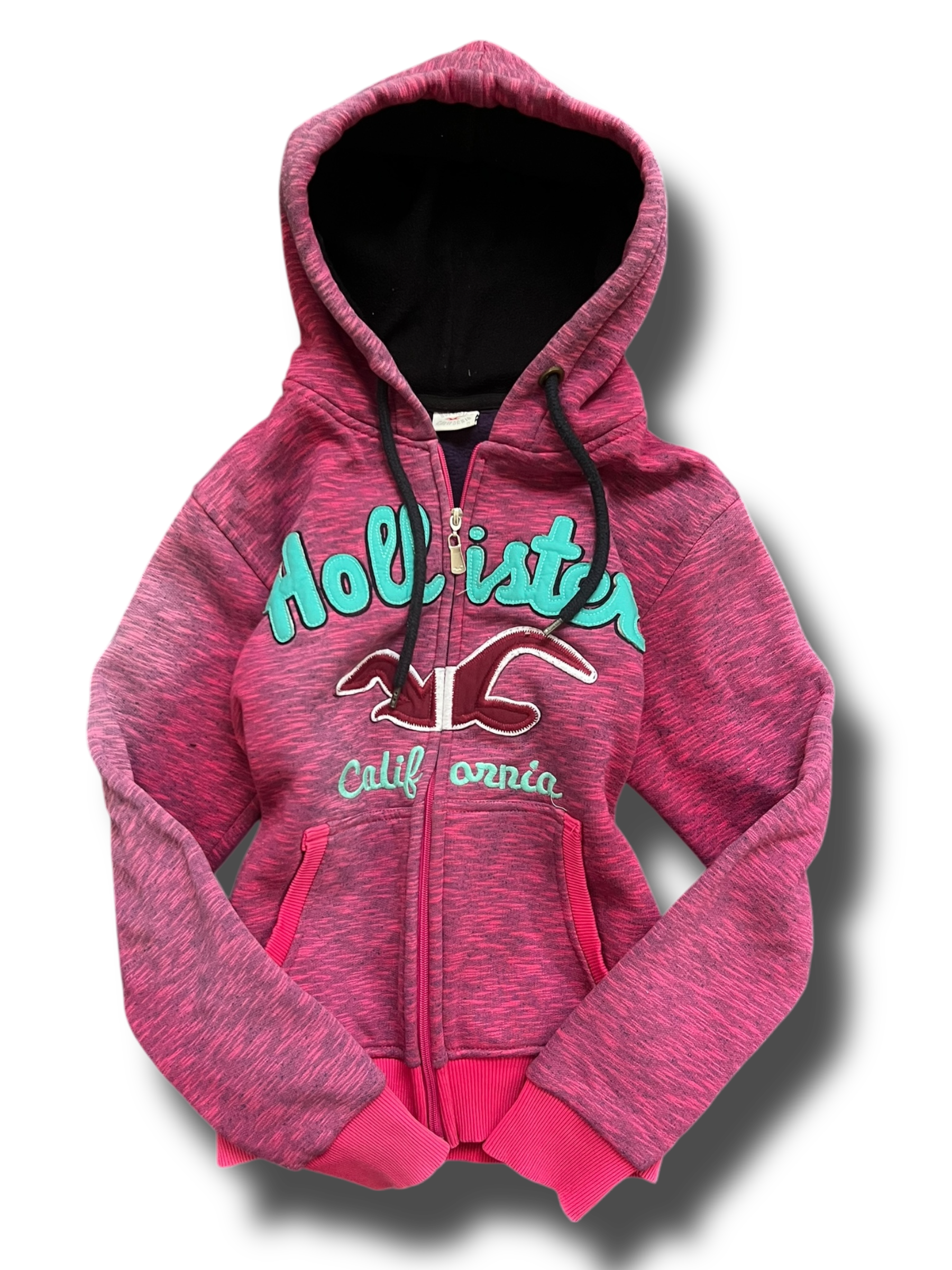 Vintage Hollister zipp dámská mikina