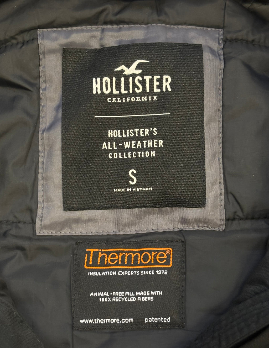 Y2k Hollister fur dámská zimní bunda