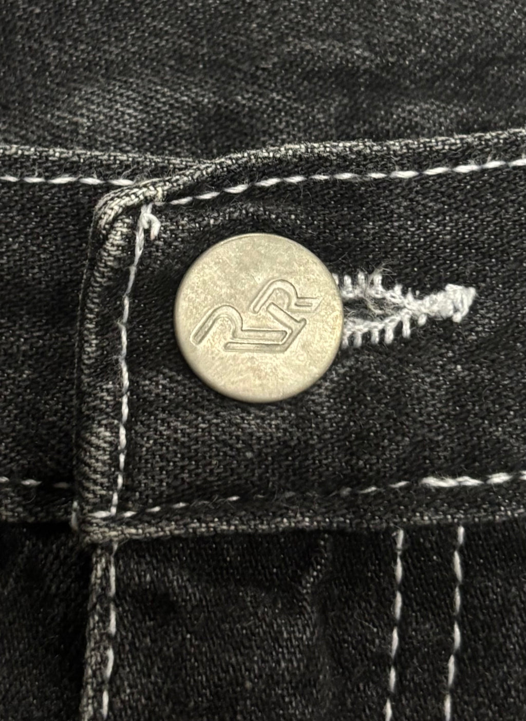 Vintage hip-hop Y2K baggy player džíny