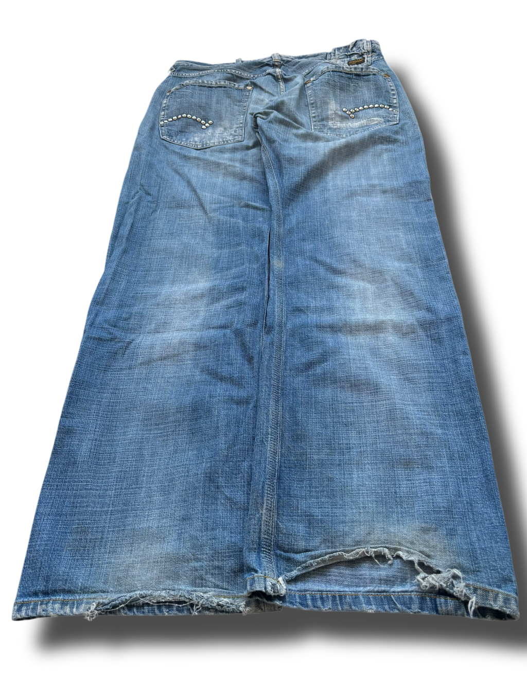 Y2K G-star studded baggy džíny